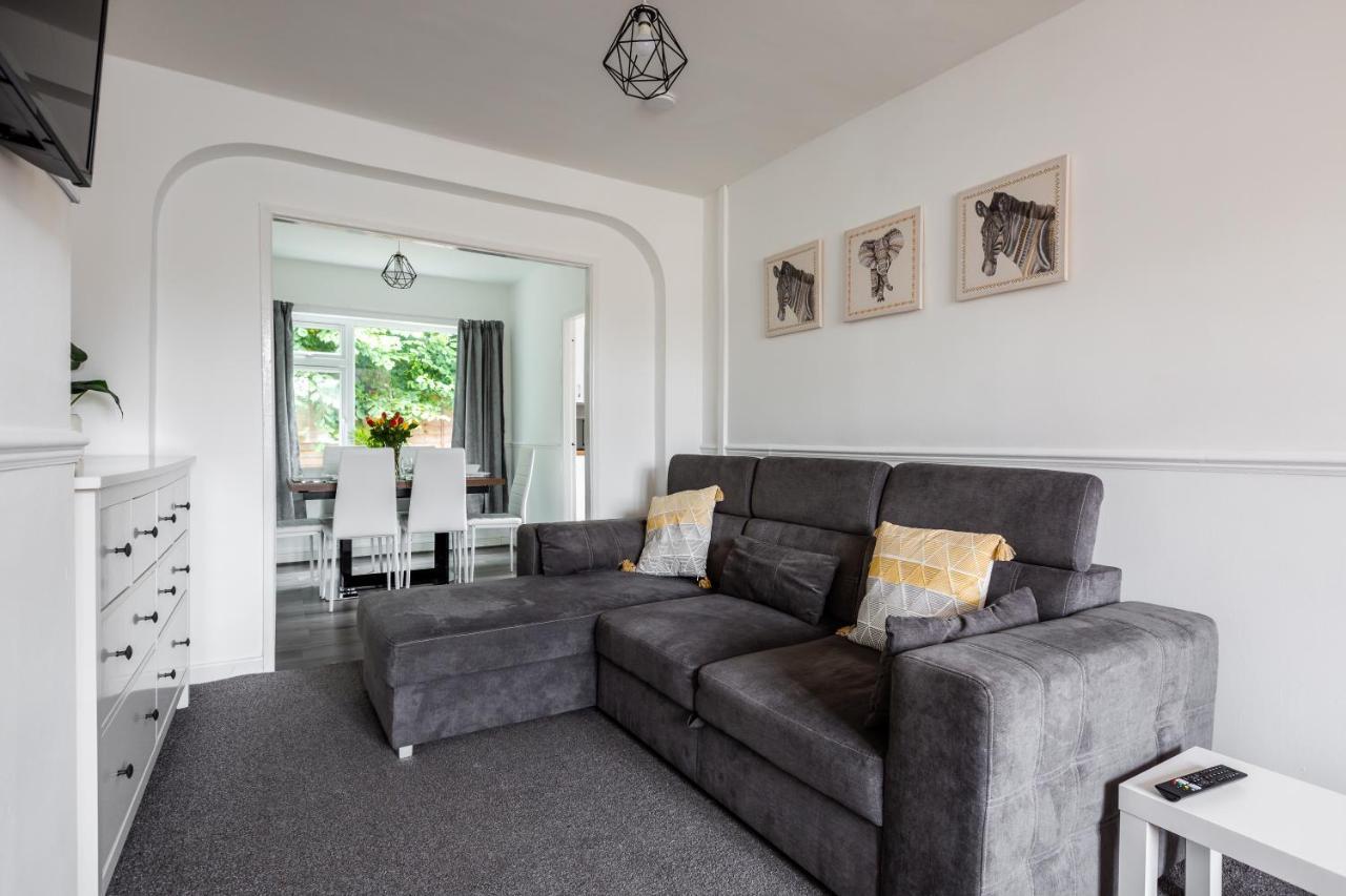 1 Mile To Etihad Stadium & Coop Arena, Free Parking, 7 Ppl Manchester Exterior foto