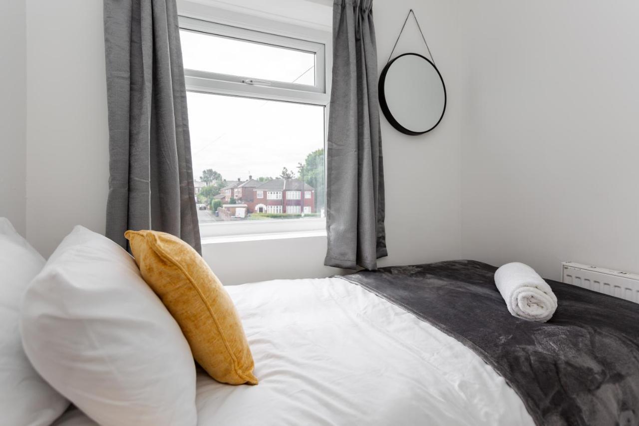 1 Mile To Etihad Stadium & Coop Arena, Free Parking, 7 Ppl Manchester Exterior foto