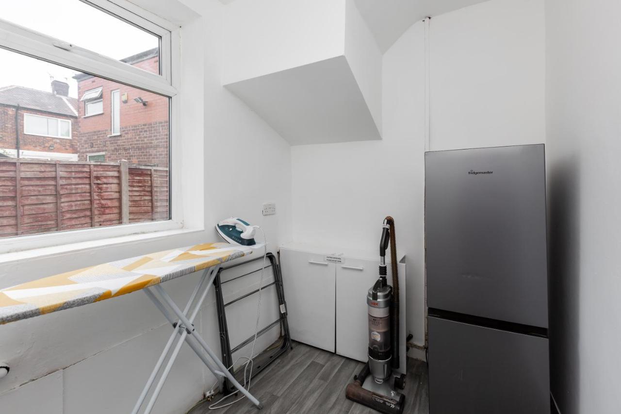 1 Mile To Etihad Stadium & Coop Arena, Free Parking, 7 Ppl Manchester Exterior foto